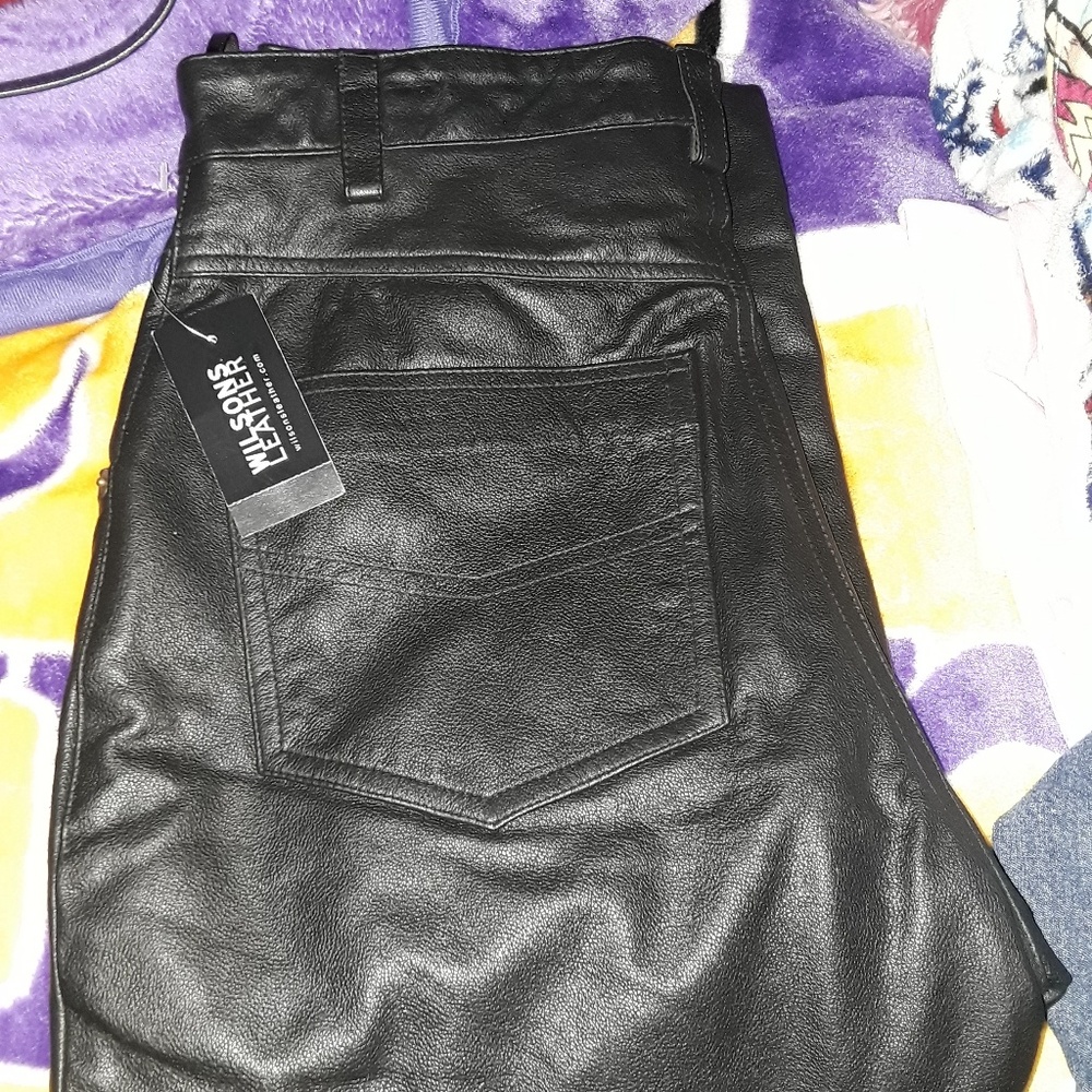 Wilson's Black genuine Leather pants